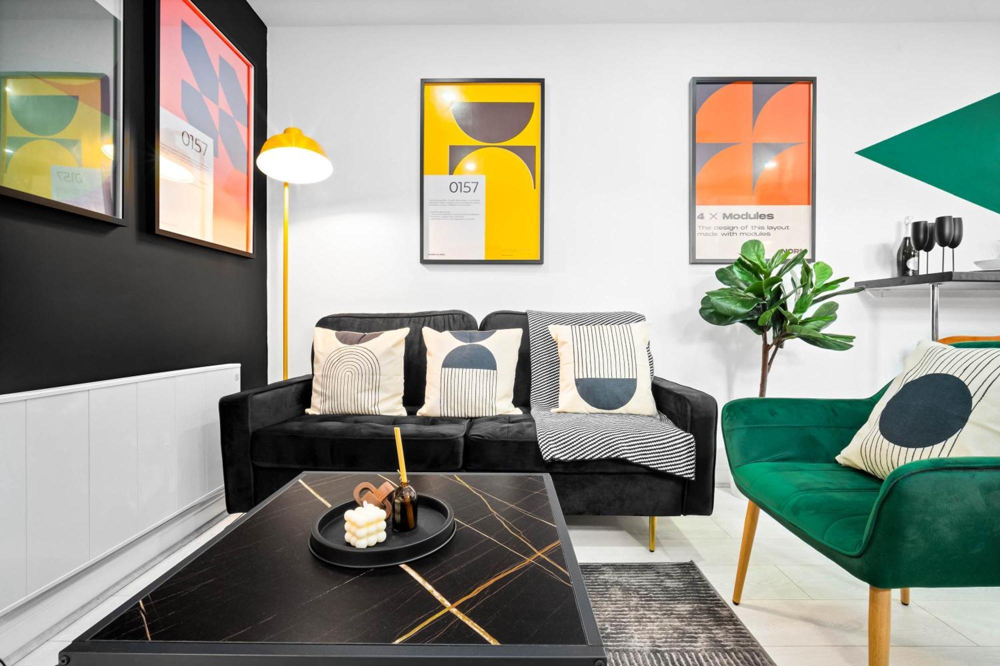 Luxury 3 Bedroom Apartment - Terrace - Near City Centre - Wifi - Smart Tv 1Mr Birmingham Dış mekan fotoğraf